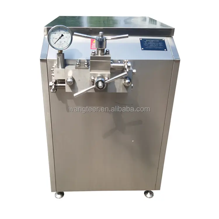 Automatic Dairy High pressure Machine 100/200/300/500/1000/2000L juice milk pasteurizer and homogenizer