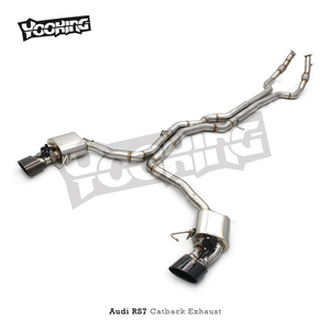 Tubo silenciador de escape de rendimiento OEM para <span class=keywords><strong>Audi</strong></span> RS6/RS7 C8 4,0 T 2019-2023 Escape SUS304 Catback sistema de escape piezas de automóvil - Product Image 3