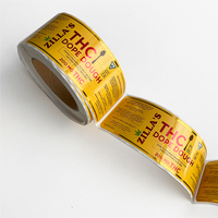 Etiqueta Adhesiva Personalizada con Logotipo de Moda, Papel Plateado, Diferentes Tamaños, 3D Mate, Resistente al Agua y a los Rayos UV, Colorida, para Botellas