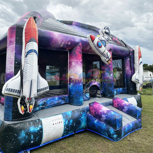 Castillo inflable infantil para fiestas al aire libre, domo inflable tipo moonwalker, castillo inflable comercial para niños. - Product Image 4