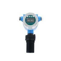 Transmetteur de niveau d'huile de générateur Sortie 4-20mA Jauge de niveau de réservoir à ultrasons pour carburant diesel avec écran LCD et antidéflagrant