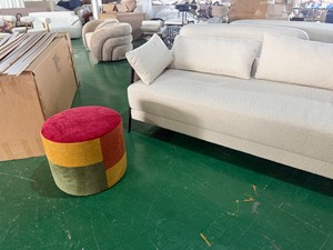 Sofá Cama Moderno, Elegante y Relajante, Sofá Convertible de Tela Bouclé para Sala de Estar - Product Image 6