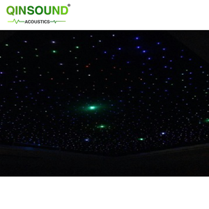 Panel de Techo Falso con Luz LED, Fibra de Poliéster, Cielo Estrellado, Panel de Techo Falso con Luz de Estrella Óptica para <span class=keywords><strong>Estudio</strong></span> de Cine - Product Image 4