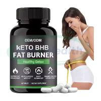 Ausreson OEM Acv Keto Diet Fat burner Slim Plus Pills Probiotic Strong Fast Detox Effective Acv Keto Herbal Slimming Capsules