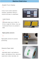 Machine d'étiquetage pliante de câble SA-L40 avec fonction d'impression