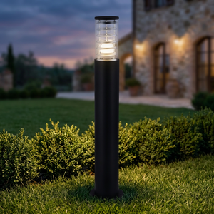 Lámpara de Jardín para Exteriores, Moderna, de Aluminio, IP54, Impermeable, Alimentada por CA, Tipo Bollard, Ángulo de Haz de 360°, Luz Blanca Cálida, 50000 - Product Image 3