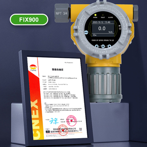 Détecteurs de gaz O3 certifiés IECEx, antidéflagrants pour l'industrie, 0-50 ppm, 0-20 ppm, détecteurs de gaz fixes à gaz unique pour l'ozone - Product Image 6