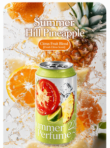 Carmate Frisse Ananas Sinaasappel Citroen Roos Jasmijn Druif Natuurlijke Geur Alcoholvrij Metaal Solide Duurzame Auto Luchtverfrisser - Product Image 4