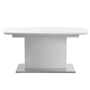 <span class=keywords><strong>Table</strong></span> de salle à manger extensible à haute brillance blanche de meubles luxueux de Offre Spéciale pour l'événement à la maison de 4 6 personnes - Product Image 2
