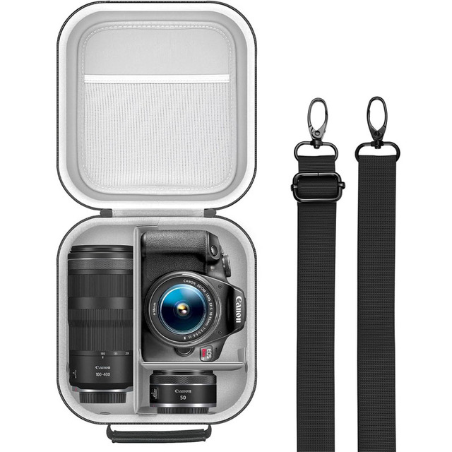 Waterproof Shockproof EVA Camera Storage Case Portable Protective Bag for DSLR Cameras