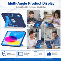 Étui robuste pour iPad A16 11e génération 2025 iPad 10e génération 10.9 2022 avec béquille, coque fine et résistante OEM ODM