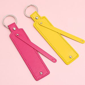Simple Leather Phone Chains Wholesale Key Chain for 8mm Slide Charm Women Men <b>Kids</b> DIY Gifts New Year - Product Image 3