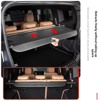 Cache-bagages rétractable en toile de haute qualité pour coffre arrière, accessoires pour Jetour T2 Traveler 2025