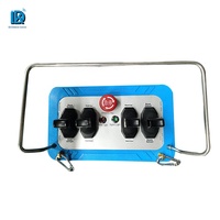 Télécommande sans fil pour grue hydraulique 12V 24V étanche 500m pour machines de construction, commande simultanée