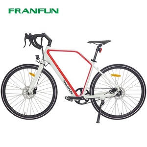 FRANFUN 18KG Ultraleichtes <span class=keywords><strong>Pedelec</strong></span> 700C Race Performance Elektro-Rennräder - Product Image 1