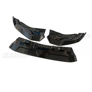 Car Front Bumper <b>Lip</b> Spoiler for BMW G07 X7 LCI 2023+ Gloss Black Front Bumper Protector Lower Blade <b>Splitter</b> Car Styling - Product Image 4