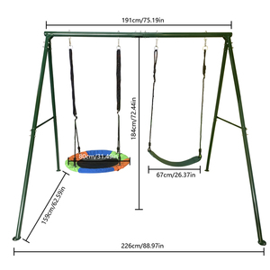 Vente chaude Balançoire Sensorielle Pour Enfants Haute Qualité Intérieur Extérieur Enfants Balançoire Bébé <span class=keywords><strong>Hamac</strong></span> Pour enfants - Product Image 2