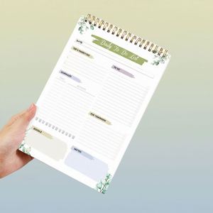 Cuaderno Planificador de Comidas Espiral con Impresión Personalizada, Calendario Semanal y Mensual, Bloc de Notas con Lista de Tareas - Product Image 4