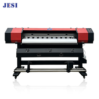 Plotter de Impresión Eco Solvente Comercial de 1300 mm, Resolución de 1440 dpi, para Película de Caja de Luz, Vinilo Adhesivo, Arte Decorativo de Pared