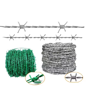 Fabricantes Peso <span class=keywords><strong>de</strong></span> torsión inversa 20-11BWG <span class=keywords><strong>Alambre</strong></span> <span class=keywords><strong>de</strong></span> hierro galvanizado Bobina <span class=keywords><strong>de</strong></span> <span class=keywords><strong>alambre</strong></span> <span class=keywords><strong>de</strong></span> <span class=keywords><strong>púas</strong></span> Maquinilla <span class=keywords><strong>de</strong></span> afeitar única Valla <span class=keywords><strong>de</strong></span> granja <span class=keywords><strong>Precio</strong></span> <span class=keywords><strong>por</strong></span> <span class=keywords><strong>metro</strong></span> <span class=keywords><strong>de</strong></span> longitud - Product Image 2