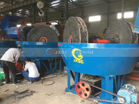 Broyeur à moulin à tambour humide pour l'or et les minerais (roches, pierres) - Machine de broyage Walker