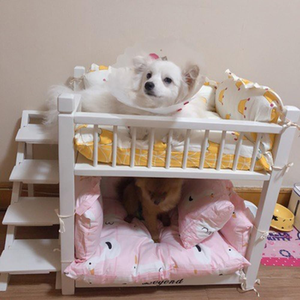 Litera para gatos con escaleras, cama extraíble de doble capa para mascotas para gatos pequeños/medianos/grandes, sofá para mascotas de Interior para cabecera - Product Image 3