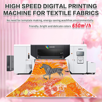 Imprimante textile, machine d'impression numérique industrielle haute vitesse pour coton, lin, soie, sari, vêtements, robe, tissu