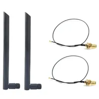 D-Link Routeur sans fil Carte réseau 8.0dbi Antenne Omni verticale Interface ligne SM 2.4GHz 5.8GHz Communication RP-SAM double bande