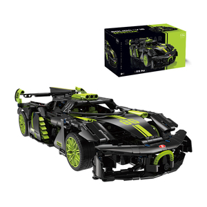 Juguete de Auto Superdeportivo <span class=keywords><strong>Bugatti</strong></span> a Escala 1:14, Kit de Bloques de Construcción, 910 Piezas, Juguete Educativo de Control Remoto, Modelo de Auto de Carreras, Juguete de Construcción - Product Image 1