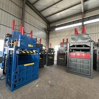 Presse à balles hydraulique pour déchets de papier et plastique d'atelier de fabrication, compacteurs de carton à vendre