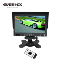 EV-7599MAHD 7 "LCD voiture rétroviseur caméra de recul Vision nocturne aide à l'inversion IPS affichage USB MDVR TV moniteur système d'assistance