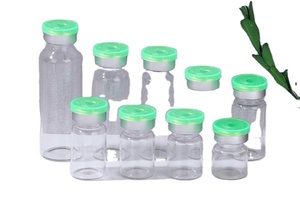 Viales de Plástico Personalizables y Duraderos para Uso Oficial, Cosméticos, Medicamentos, Péptidos, Ecológicos, con Tapa de Vidrio Personalizada y Logotipo - Product Image 3