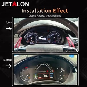 Speedometer Cluster for Cadillac XTS 2013-2018 <b>Digital</b> Dashboard LCD Instrument Panel Carplay Virtual Cockpit Tachometer <b>Clock</b> - Product Image 2