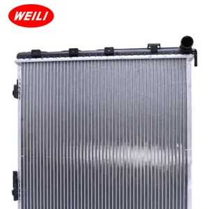 Vente chaude en aluminium brasage liquide de refroidissement radiateur 1695000003 pour mercedes-benz 16CM aluminium refroidisseur d'eau radiateurs