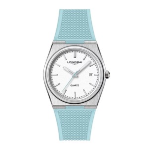Reloj de Hombre Retro, Simple, Deportivo, de Negocios, Luminoso, con Calendario, Caja de Aleación de Cuarzo, Esfera de Vidrio, Correa de Silicona - Product Image 3