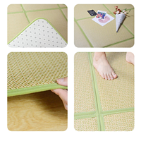 Tapis de sol en mousse à mémoire de forme respirante et antidérapante, écologique, style Tatami Igusa, pour chambre, yoga, sommeil zen, et tapis d'éveil