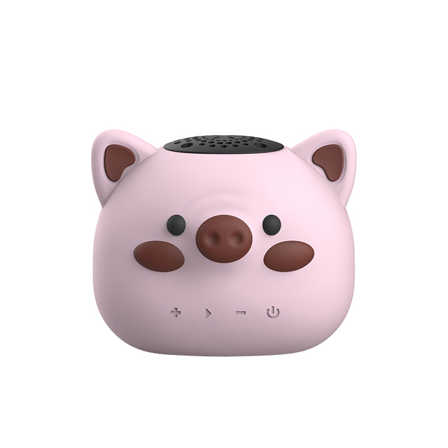 TK450 Hand warmer function wireless mini cartoon cute pig blue tooth speaker portable cute gift TFcard audio piggy guli