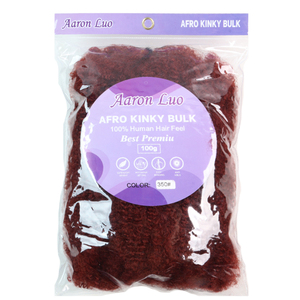 Extensioni per capelli ricci afro da 12 pollici, resistenti, a bassa temperatura, ignifughe, con effetto finto dreadlock e punte ricce - Product Image 2