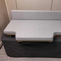 Matelas de couchage extensible sur mesure ODM pour camion et camping-car, avec tissu et cadre, lit de repos double usage pour la modification de fourgonnettes