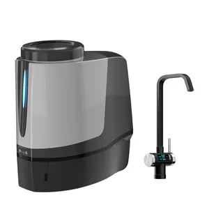 Purificador de agua de ósmosis inversa TDS, 0,0001 micras, sin depósito, para el hogar, 800 GPD, compacto