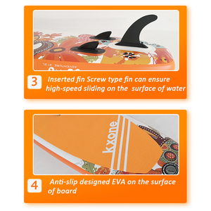Zebec kxone paddleboard <span class=keywords><strong>softboard</strong></span> surf inflable sup tándem sup flotador viaje supboard con doble capa - Product Image 6