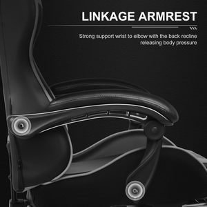 Canada Wholesale Cheapest Quality Anji Red Pvc Gamer Pc Stuhl Massage Logo Durable <strong>Adults</strong> Professional <strong>Gaming</strong> <strong>Chair</strong> with Foot - Product Image 5