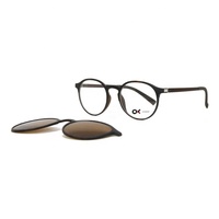 Monture de lunettes unisexe à clipser 2025, modèle 95169, avec verres polarisés magnétiques Ultem 2-en-1, pour tous les âges, fabriqué en Chine