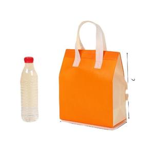 Factory Custom Logo Aluminium Foil Insulation Disposable Cooler Bag Food Delivery - Product Image 2