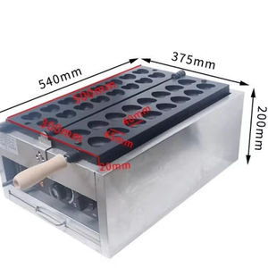 Guangzhou Commercial Heart-shaped Waffle <strong>Maker</strong> Non-stick <strong>Cake</strong> <strong>Maker</strong> Heated Evenly Stainless Steel - Product Image 1