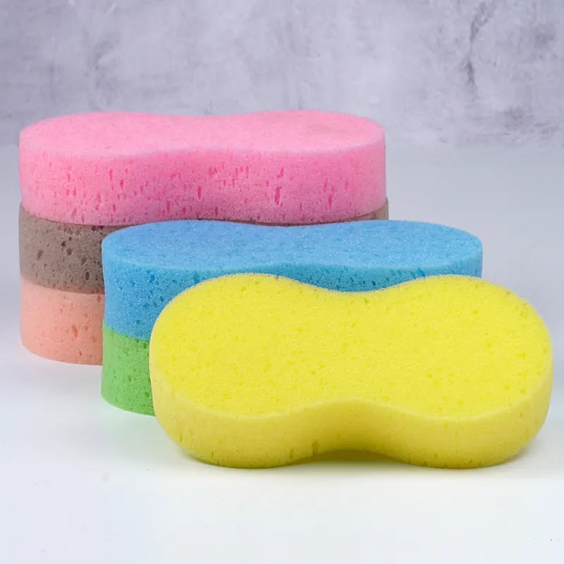 8-shaped car cleaning sponge multi-functional soft large wash sponge for car kitchen bathroom household cleaning car washing