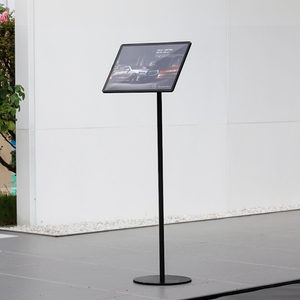 Hiện đại A3 tầng thường vụ Bảng hiển thị với thiết kế thanh lịch Khung thép bền và thanh lịch dấu hiệu quảng cáo thông báo hướng dẫn - Product Image 6