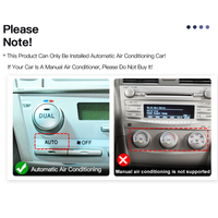 STWEI Android13 Carplay pour Toyota Camry 2007-2011 Écran de style Tesla Autoradio GPS Navigation Lecteur multimédia Stéréo 2Din 4G