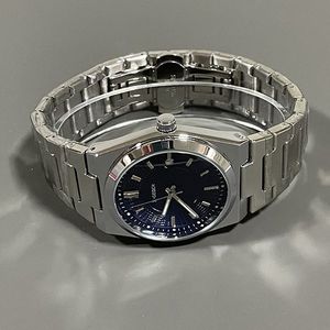 Orologi di Lusso per Uomo Nuovo Orologio al Quarzo Semplice e alla Moda con Cinturino in Acciaio Inossidabile Orologio da Polso Business - Product Image 2