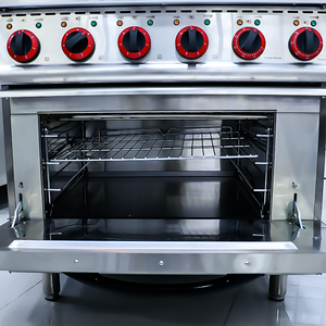 Cocina Comercial de 4 Placas, <span class=keywords><strong>Horno</strong></span> Eléctrico para Restaurante, Placa Caliente HELAXEN de Acero, Cocina Eficiente de 2100W, Fácil de Limpiar - Product Image 4